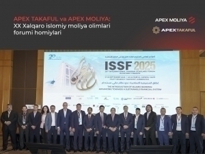 APEX TAKAFUL va APEX MOLIYA: XX Xalqaro islomiy moliya olimlari forumi (IISF 2025) homiylari