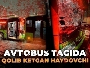 Avtobus haydovchisi baxtsiz hodisa oqibatida vafot etdi