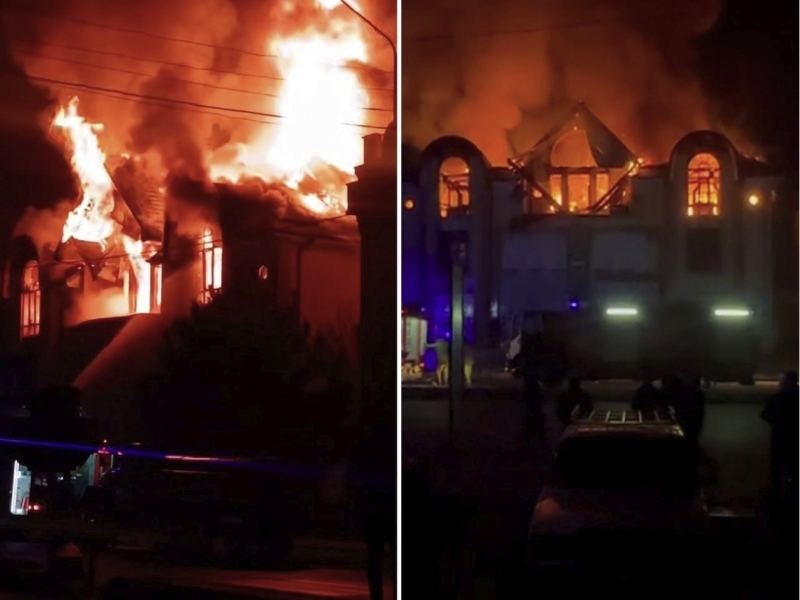 Namanganda katta yong‘in bo‘ldi (video)