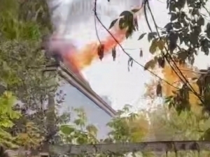 Fire breaks out at a school in Tashkent (video)