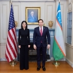 Saida Mirziyoyeva AQSH Davlat kotibi Marko Rubio bilan nonushta qildi