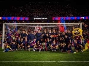 Messi “Barselona”ni chempionlik bilan tabrikladi