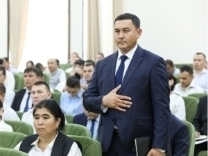 Музработнинг сўконғич ҳокимига ҳайфсан берилди