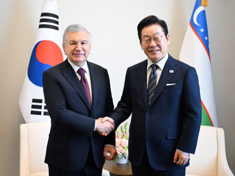 Shavkat Mirziyoyev Janubiy Koreya bilan “birgalikda taraqqiyotda sakrash”ni taklif qildi