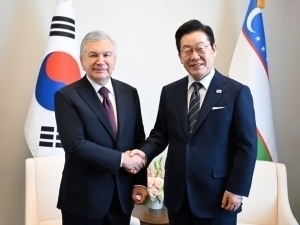 Shavkat Mirziyoyev Janubiy Koreya bilan “birgalikda taraqqiyotda sakrash”ni taklif qildi