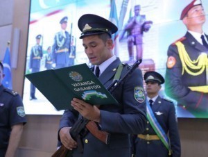 Makhmud Muradov joins the rank of the army of Uzbekistan
