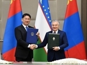 Uzbekistan signs 14 agreements with Mongolia