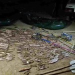 Qashqadaryo elektr orqali ko‘p miqdorda baliq ovlagan ovchilar ushlandi
