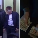 A senior consultant of the Supreme Court was apprehended with accepting bribe