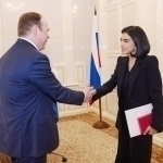 Саида Мирзиёева Москвада Путиннинг одами билан учрашди