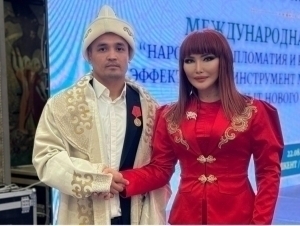 Uzbek coach was honored by Kyrgyzstan