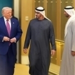 Tramp Abu-Dabiga yetib bordi (video)