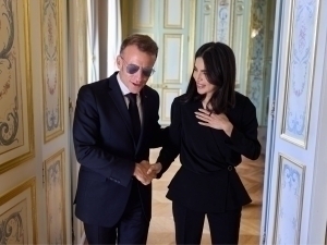 Saida Mirziyoyeva Makronning qabulida bo‘ldi