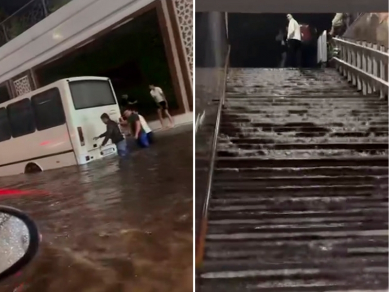 23 ta hududni suv bosgan: Toshkentdagi toshqin sabablari aytildi (video)