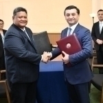Uzbekistan establishes diplomatic relations with the Pacific country