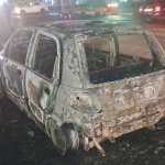 Toshkentda Matiz yonib ketdi