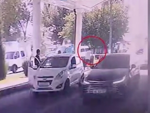 Toshkentda qochishga uringan shaxs 1,7 kg narkotik bilan ushlandi (video)