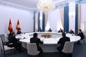 Abdulla Aripov met with the President of Kyrgyzstan
