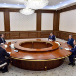 Татаристон Президенти Мирзиёев қабулида бўлди 