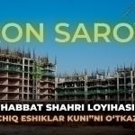 Xon Saroy “Муҳаббат шаҳри” лойиҳаси инвесторларини қурилиш жараёни билан таништирди!