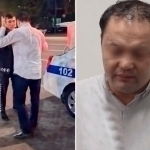 Маст ҳолда ЙТҲ содир этган эркак ЙПХ ходимига мушт туширди (видео)