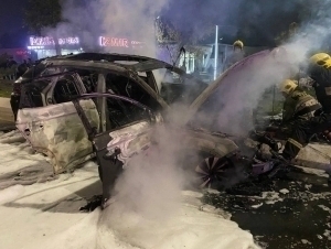 Тошкентда BYD ёниб кул бўлди