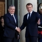 Mirziyoyev to visit France at Macron's invitation