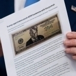 AQSHda Trampning surati tushirilgan yangi banknota chiqishi mumkin