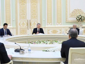 Мирзиёев Володинни қабул қилди