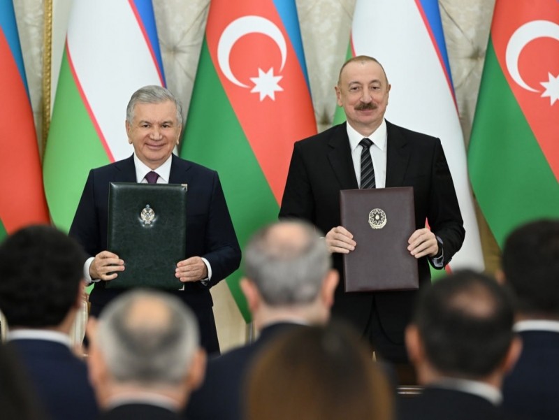 O‘zbekiston va Ozarbayjon nimalarga kelishib oldi?