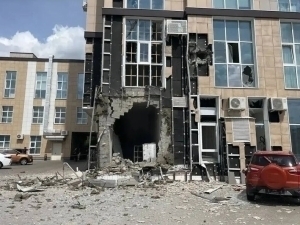 Rossiyaning Belgorod shahriga dron hujumida 12 kishi jarohatlandi
