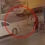 Buxoroda YPX xodimi piyodani urib yubordi (video)
