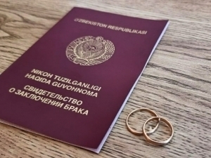 Ўзбекистонда 1 йилда қанча никоҳ қайд этилди? 
