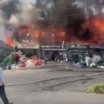 Зангиотадаги дўконда даҳшатли ёнғин чиқди