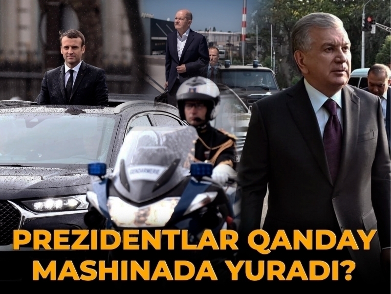 Baydendan Putingacha: dunyo yetakchilari qanday mashinada yuradi?