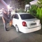 Тошкентда Lacetti ҳайдовчиси тақиқланган модда билан ушланди