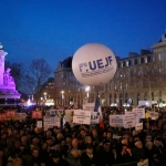 Париждаги намойишда 20 мингдан ортиқ одам иштирок этди