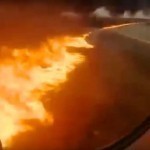 Bortida 150 yo‘lovchisi bo‘lgan samolyot yonib ketdi (video)