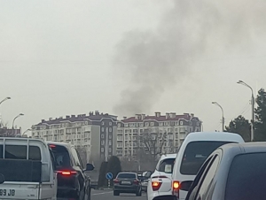 Тошкентда яна бир уй ёниб кетди