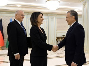 Shavkat Mirziyoyev received German Foreign Minister Baerbock