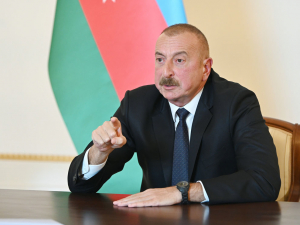 Rossiya o‘zini mas’uliyatli va buyuk davlatdek tutmoqda – Aliyev