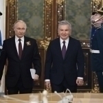 Putin also congratulated Mirziyoyev