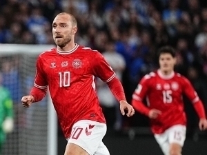 Eriksen Ukrainaga qarshi o‘rtoqlik uchrashuvida hushidan ketdi