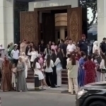 Toshkentdagi universitetning bitiruv oqshomida janjal chiqdi (video)