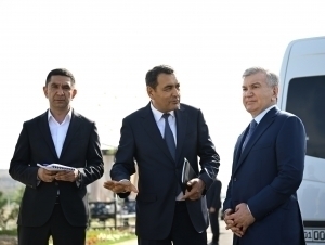 Shavkat Mirziyoyev “Karkidon” hududidagi turistik majmua bilan tanishdi