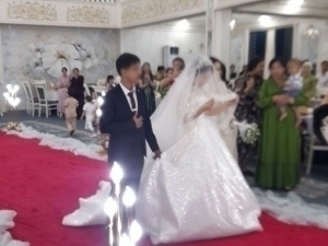 16-year-old boy and a 17-year-old girl get married in Bukhara