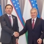 Gennadiy Golovkin Shavkat Mirziyoyev bilan uchrashdi