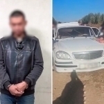 Man arrested in Tashkent for stealing a car (video)
