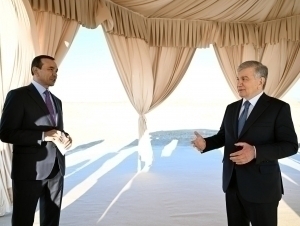 Prezident Yangi Toshkentda musiqali favvora loyihasi bilan tanishdi