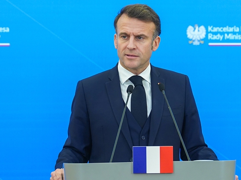 Yevropa Ukrainadagi xavfsizlikni o‘z zimmasiga olishga tayyor – Makron